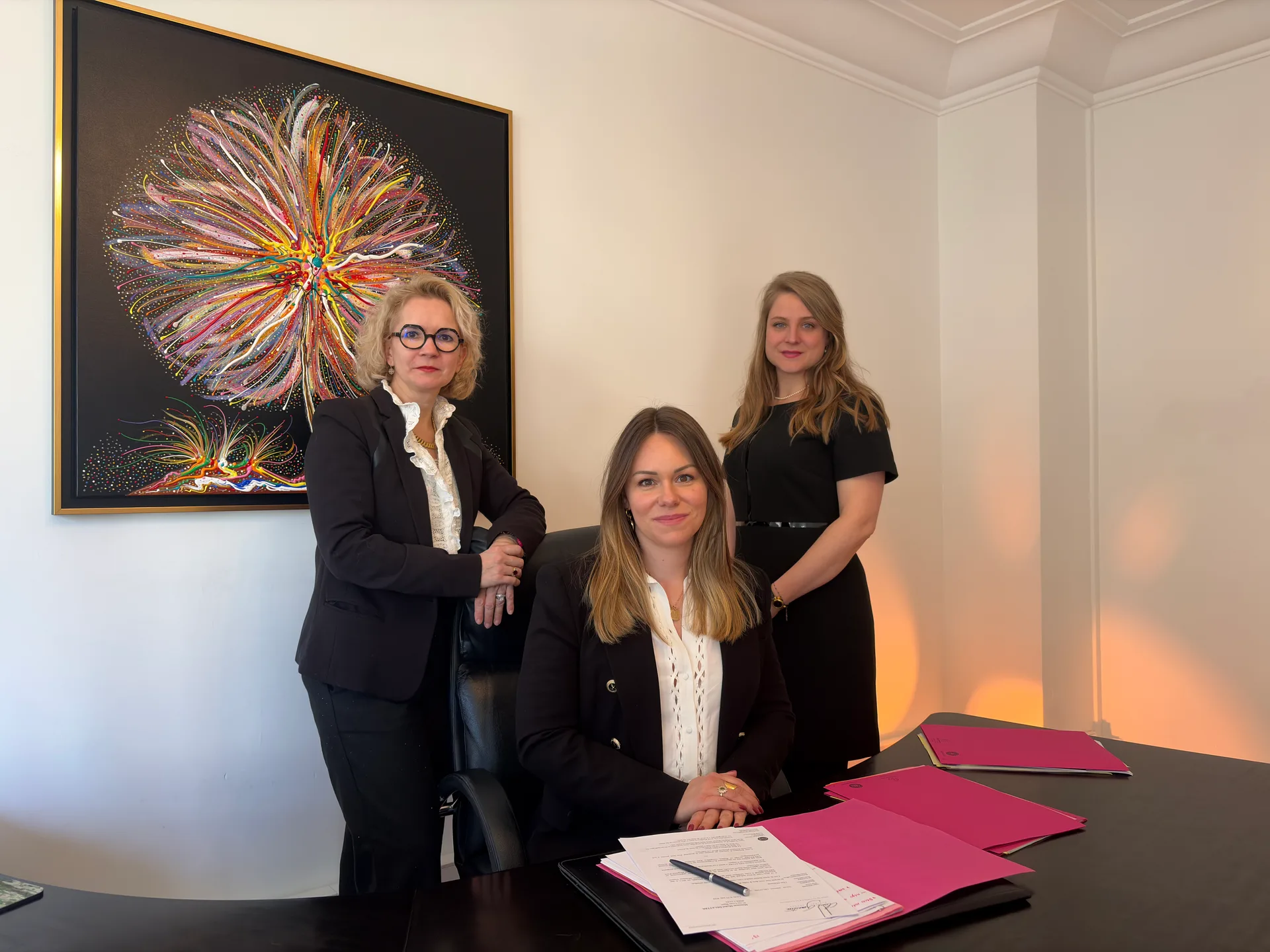 L'équipe Excellim Avocats en consultation